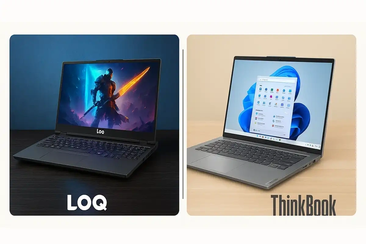 راهنمای انتخاب بین سری LOQ و Thinkbook– کدام مناسب شماست؟
