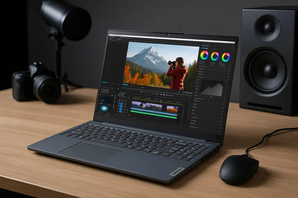 بهترین لپ‌تاپ‌های مناسب تولید محتوا لنوو