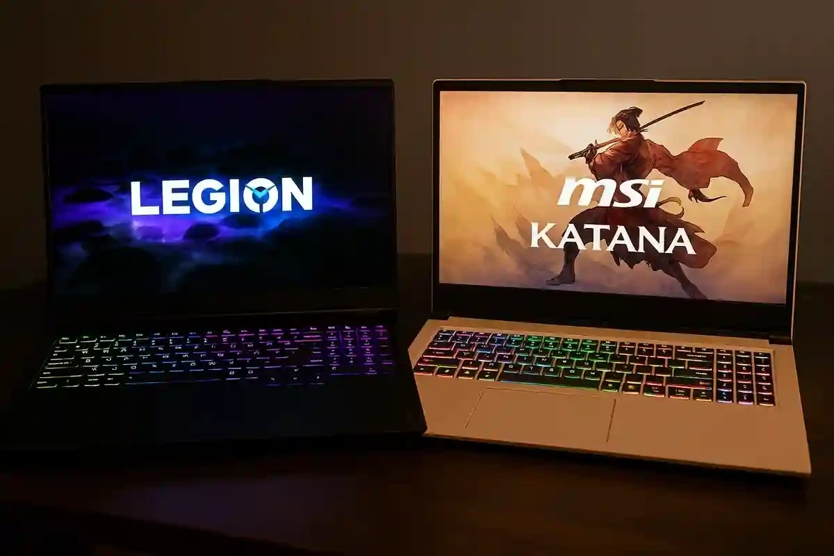 مقایسه لپ تاپ‌ های گیمینگ لژیون با ام اس آی کاتانا