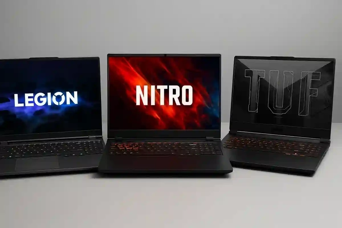مقایسه لپ تاپ‌ های گیمینگ لنوو Legion با ایسر Nitro و ایسوس TUF