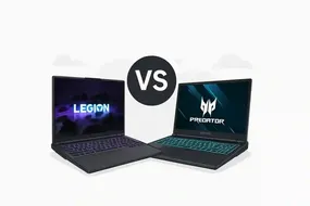مقایسه لپ تاپ‌ های گیمینگ لژیون  با ایسر پریداتور