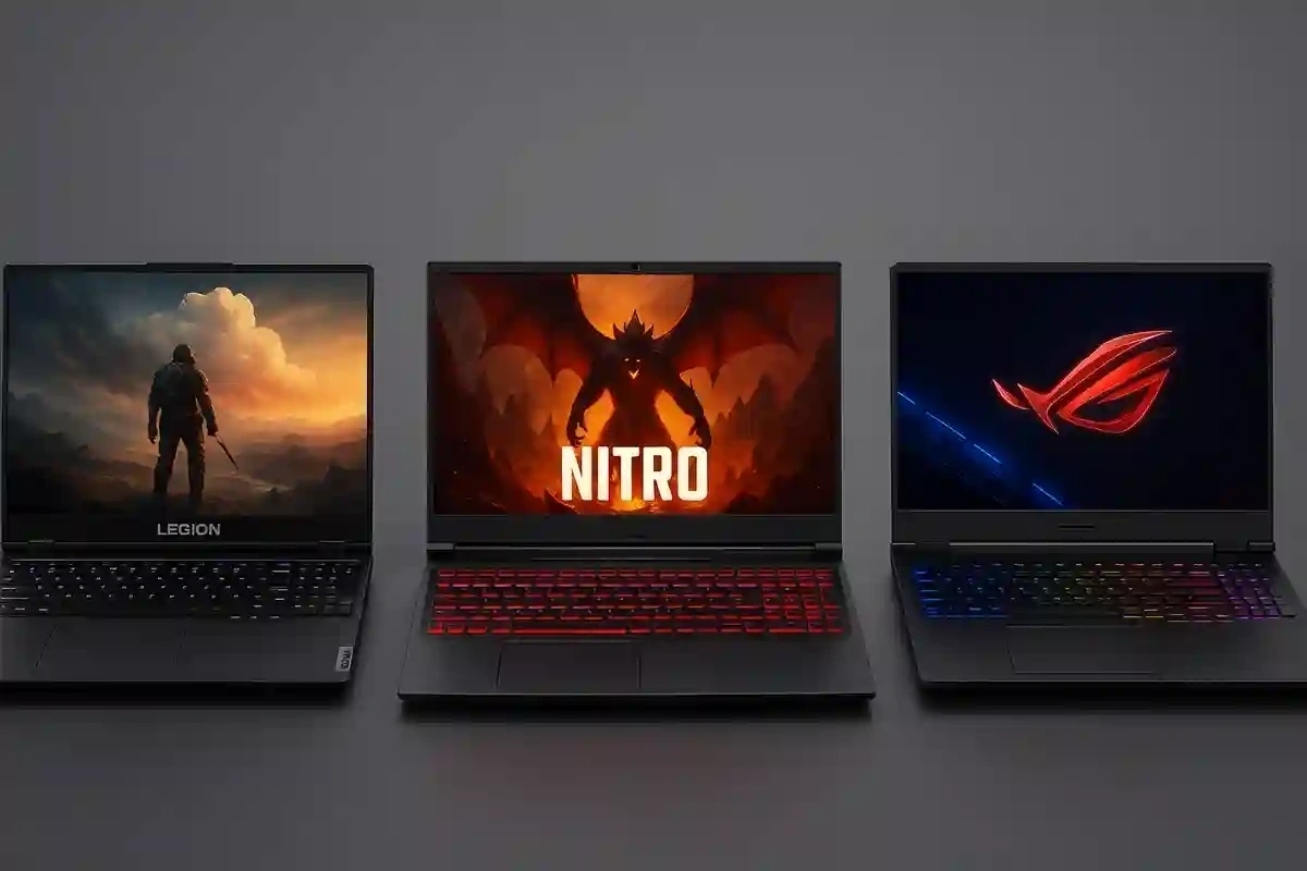 مقایسه لپ تاپ‌ های گیمینگ لنوو LOQ با ایسر Nitro و ایسوس ROG
