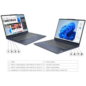 لپتاپ 16 اینچی IdeaPad Slim Series IP SLIM 5 CORE7 150U INTEL - 15