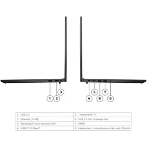 لپ‌تاپ 16 اینچی ThinkPad E Series E16 i7 13700H INTEL IRIS XE - 7